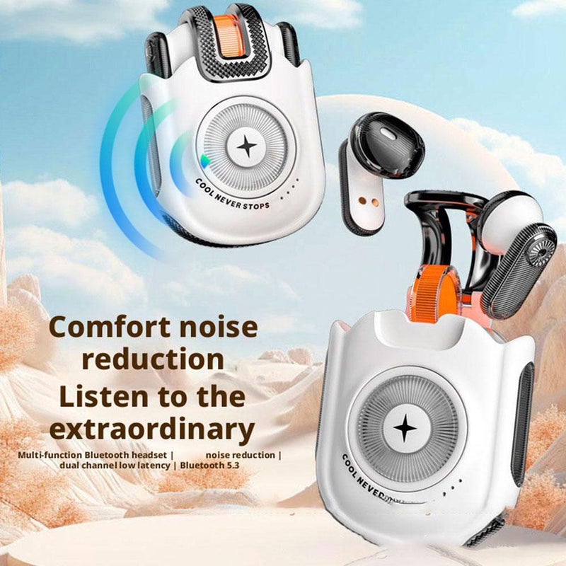 Wireless Earbuds Headphones with Video Control & Camera Shutter,Bluetooth 5.4 HiFi Stereo Sound,Long Playtime,Fast Charging,One Click Photo ,Touch Control, IPX5 Sweatproof for Sports, Work,Commute - Image 3